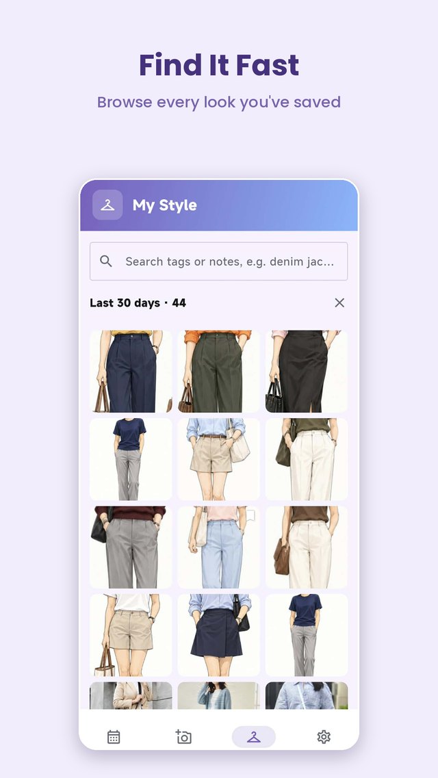 My Style grid