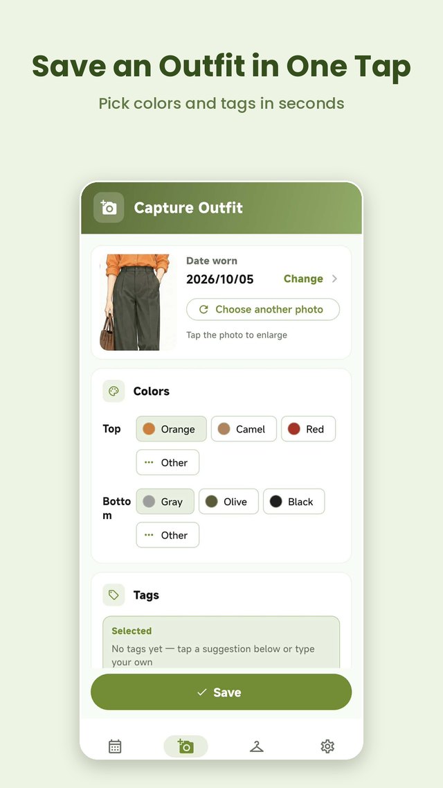 Capture Outfit